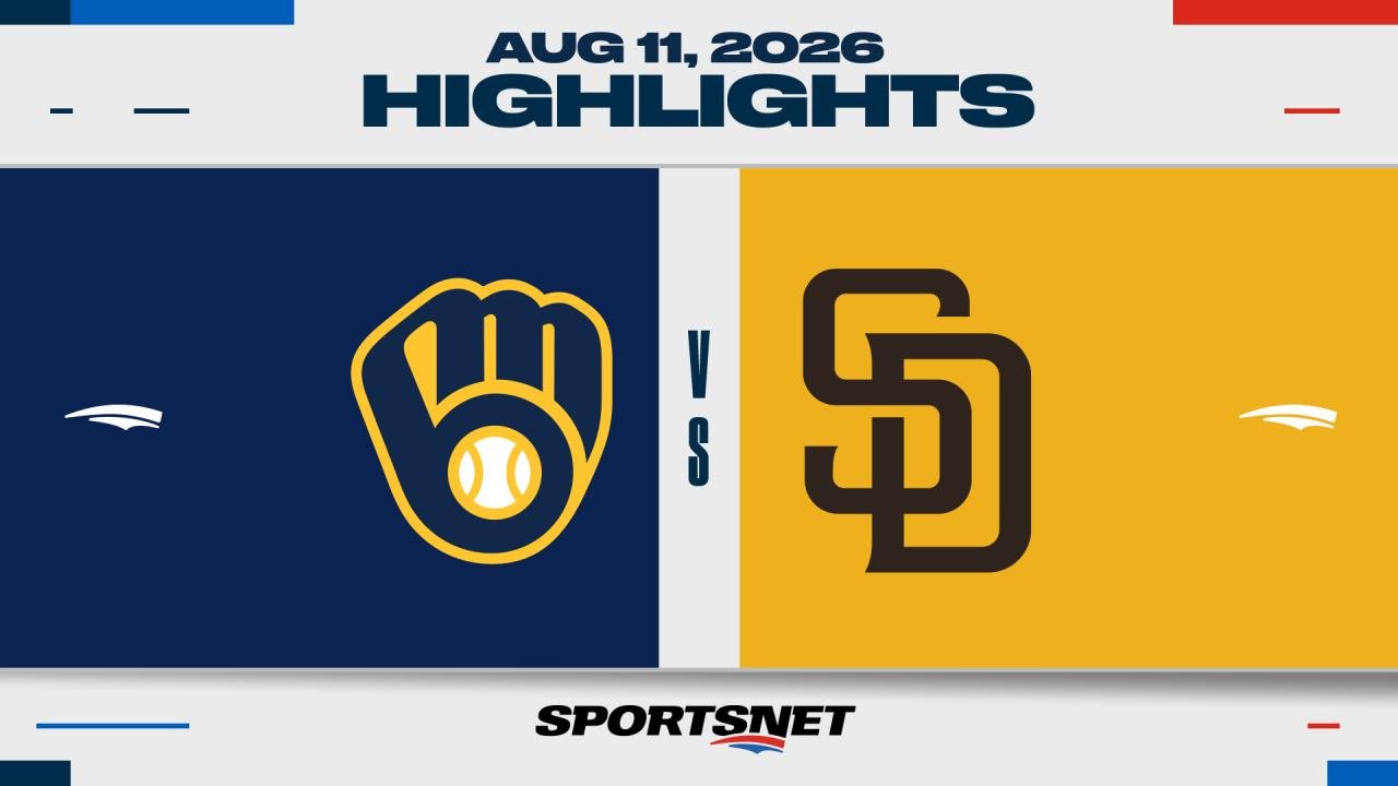 MLB Highlights: Padres 11, Brewers 2