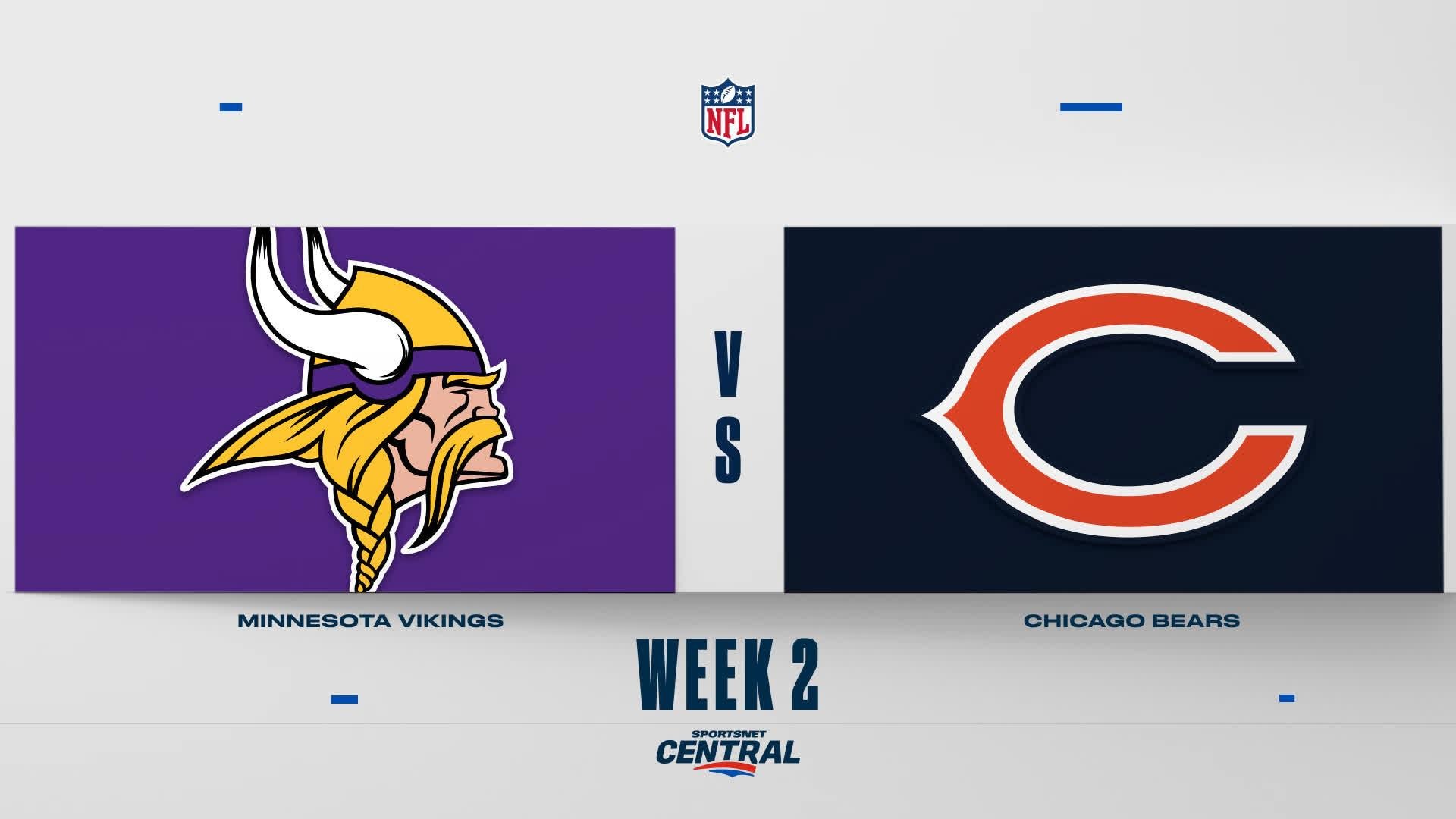 NFL Highlights: Vikings 9, Bears 3