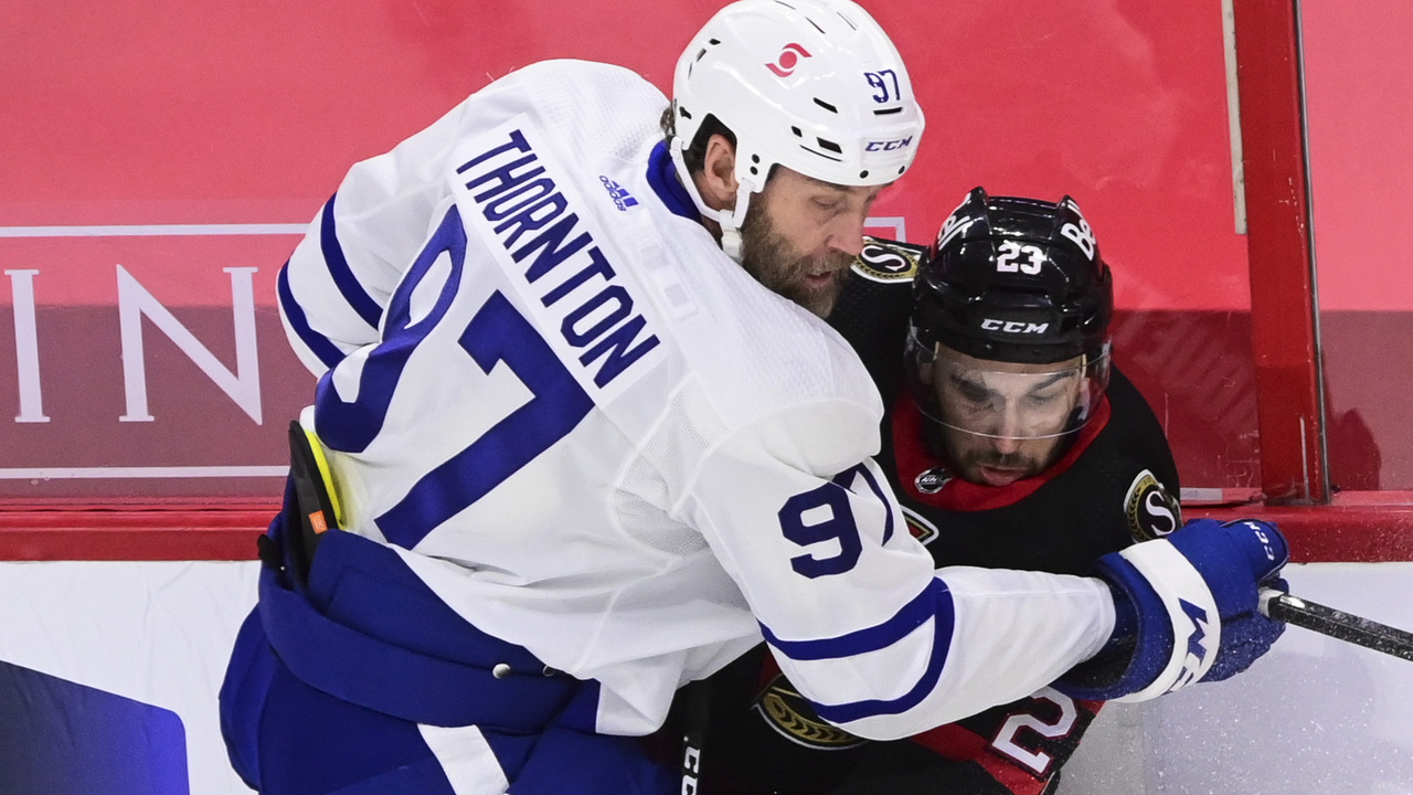 Thornton to provide spark to Maple Leafs with or without big minutes