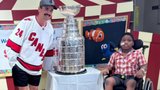 Hurricanes’ Jarvis brings Stanley Cup to children’s hospital in Winnipeg