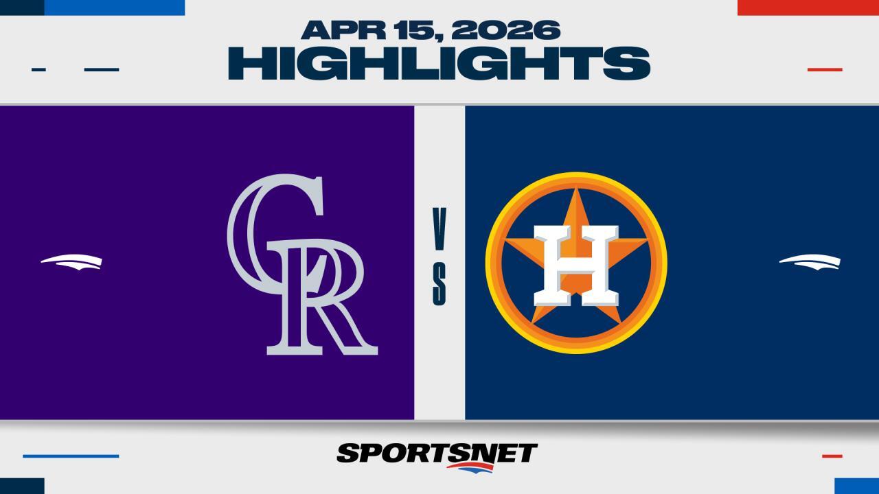 MLB Highlights: Astros 3, Rockies 1