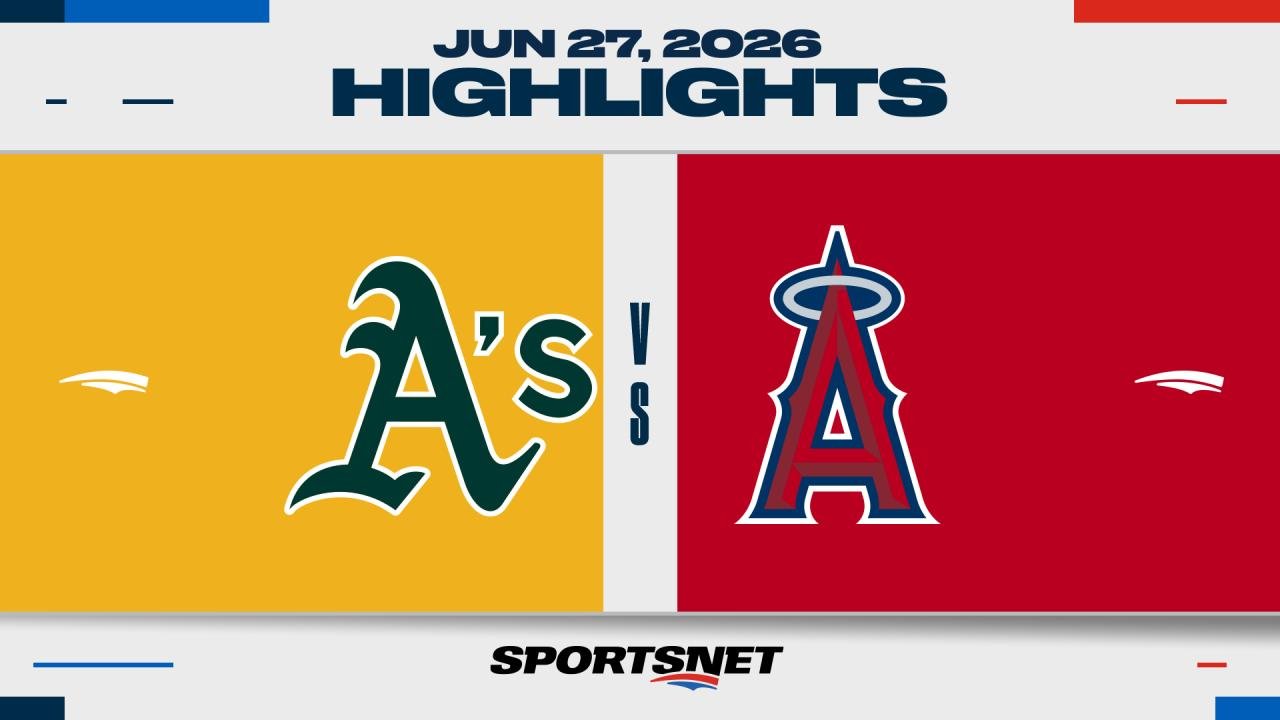MLB Highlights: Angels 5, Athletics 2
