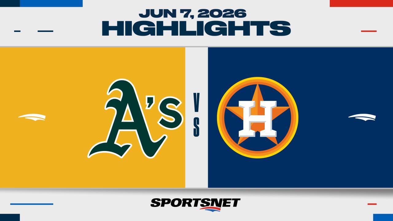 MLB Highlights: Athletics 5, Astros 0