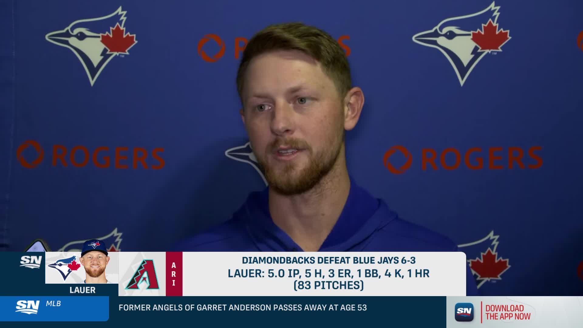 ‘Going to be real blunt, I hate it’: Blue Jays’ Lauer on following opener