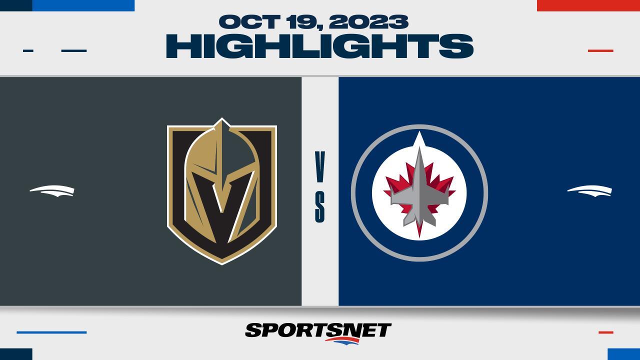 Golden Knights beat Jets 5-3 for 5th straight win to open season