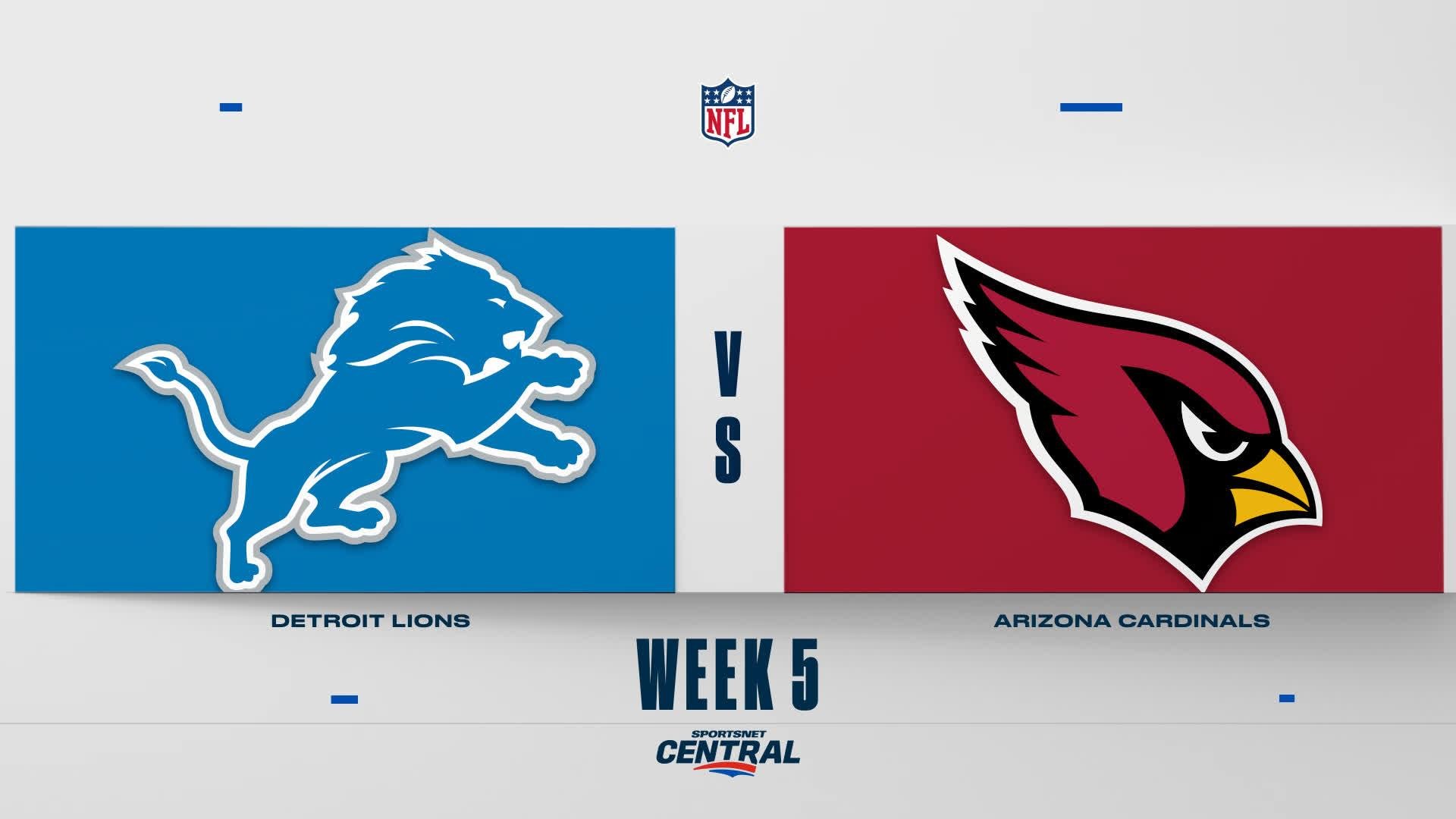 NFL Highlights: Lions 45, Cardinals 21