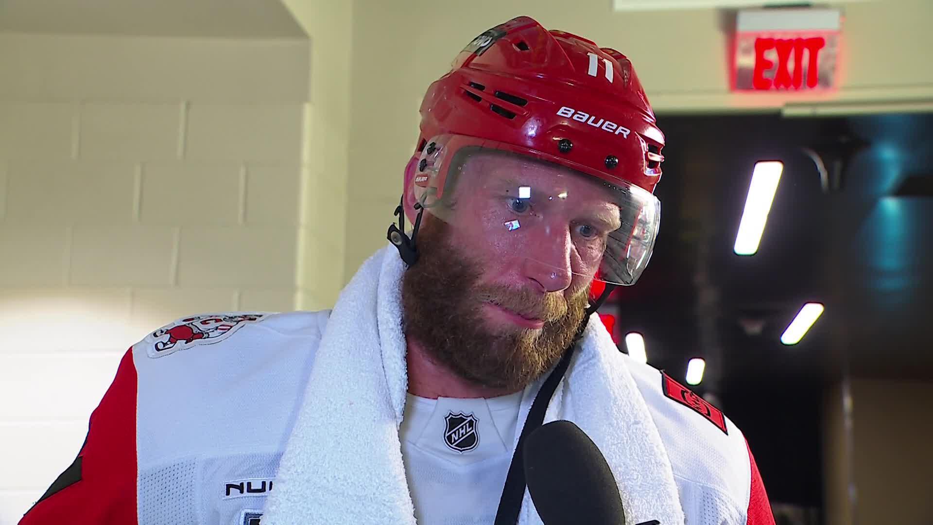 ‘Happy to contribute that way’: Staal feeling good about scoring streak