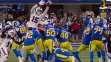 Bills’ Rousseau skies up to block Rams’ Mevis potential game-winning FG in OT