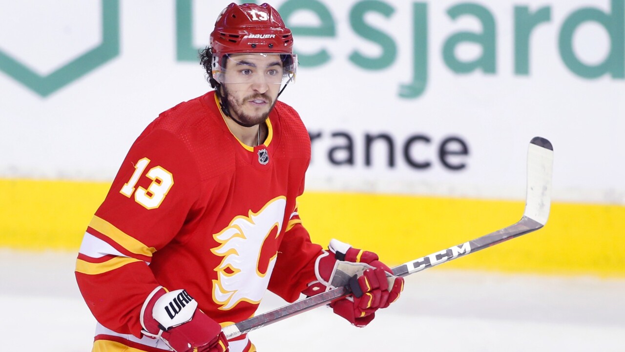 Johnny Gaudreau Blue Calgary Flames Autographed 2022 NHL All-Star