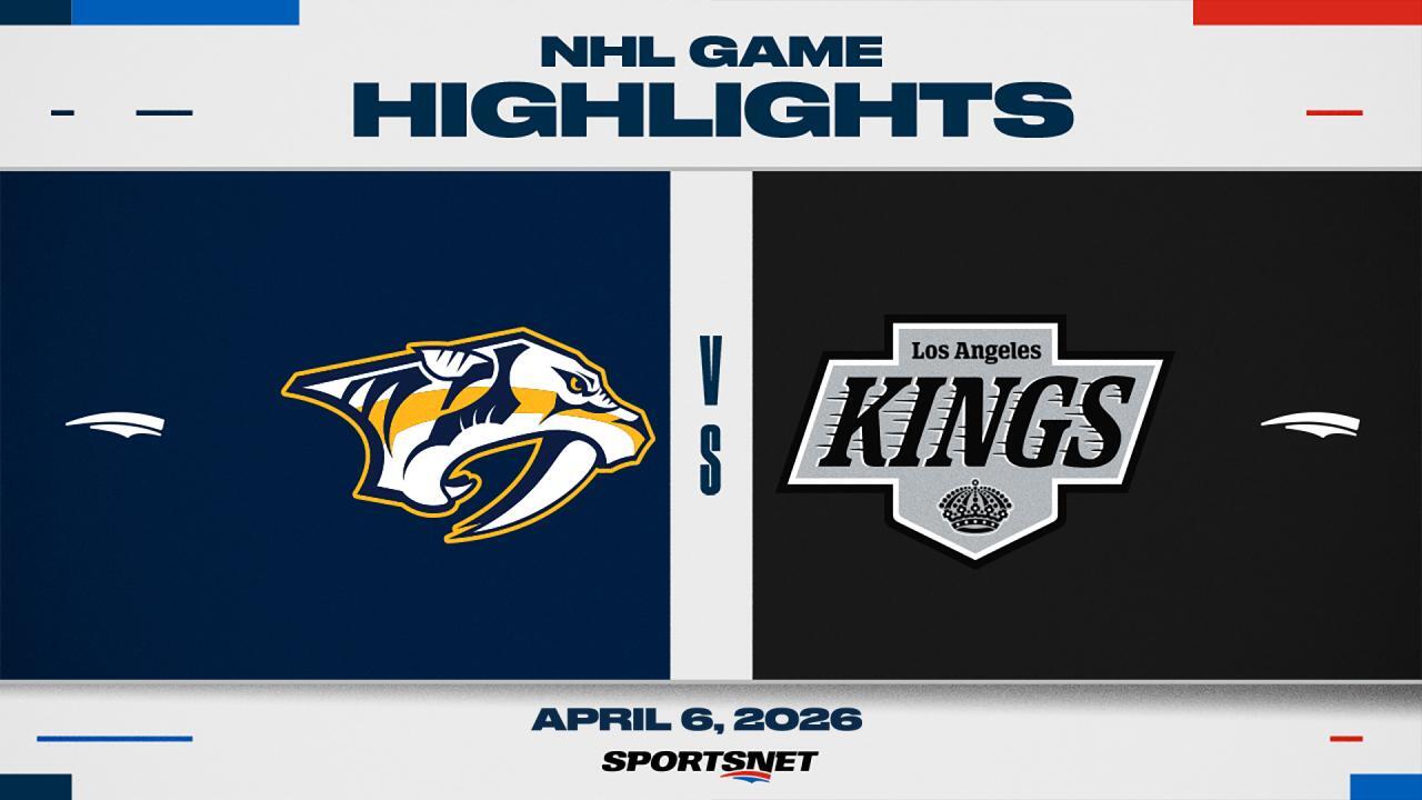 NHL Highlights: Kings 3, Predators 2 (SO)