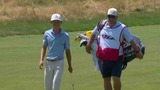 Miles Russell surprises dad by asking him to caddie on Father’s Day