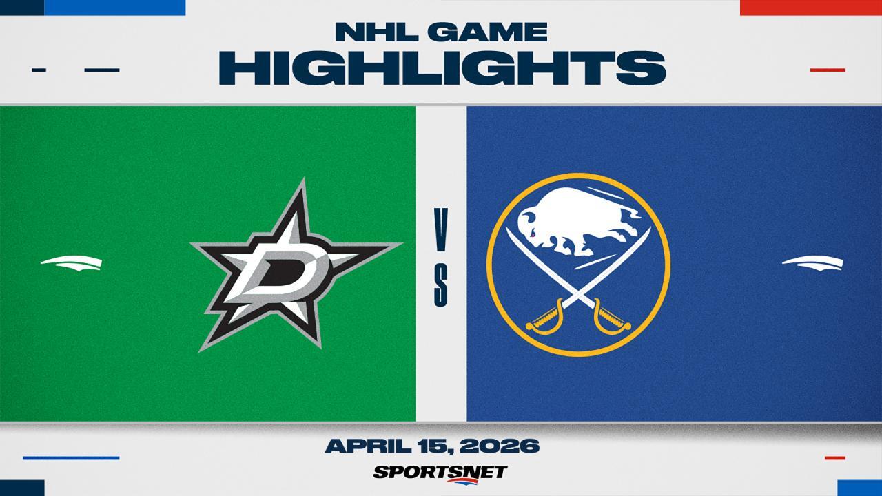 NHL Highlights: Stars 4, Sabres 3 (SO)