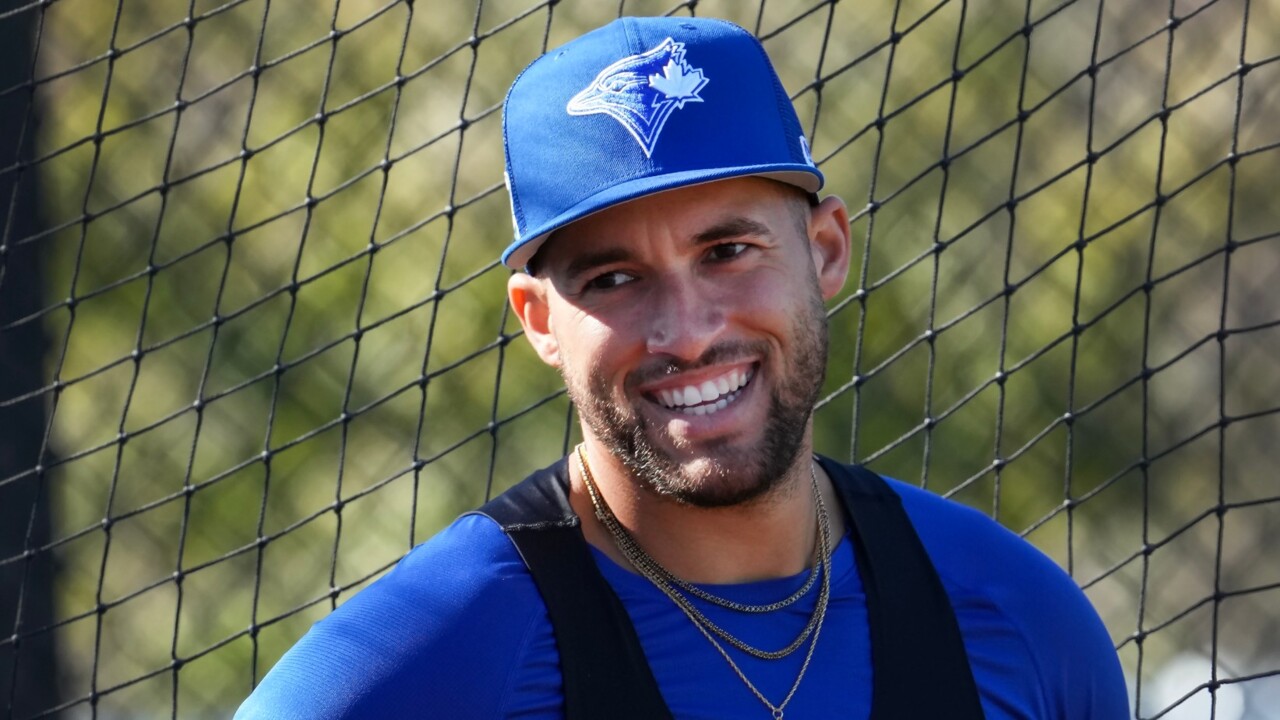 Jays' Springer might have to slow down for good of the team
