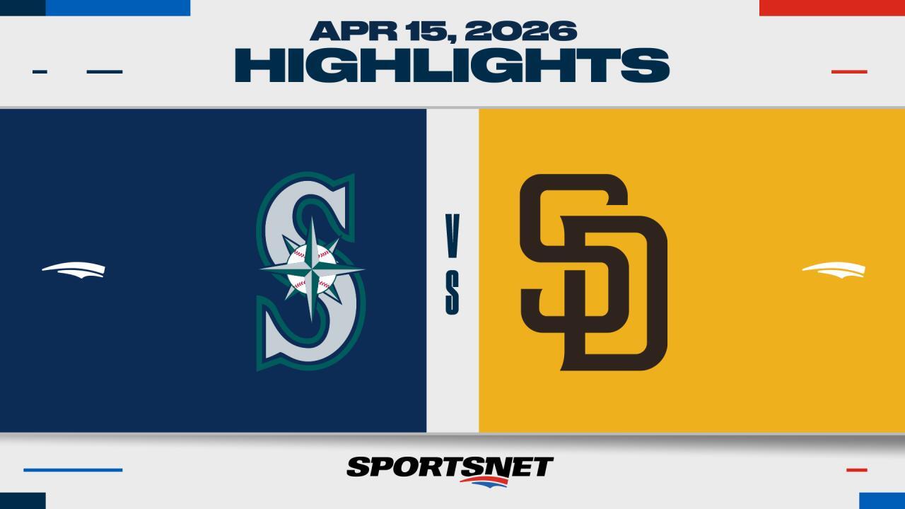 MLB Highlights: Padres 7, Mariners 6