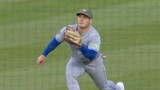 Blue Jays’ Varsho makes sliding grab before turning double play