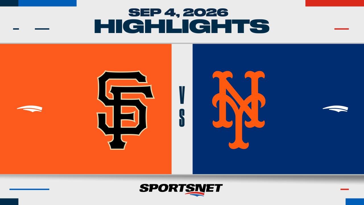 MLB Highlights: Mets 10, Giants 6