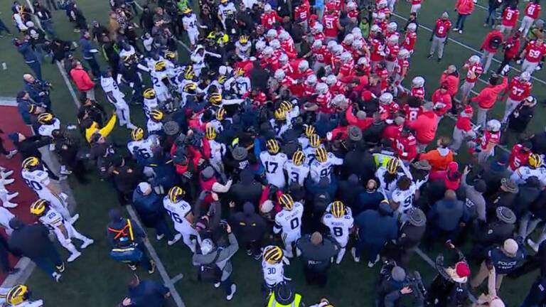 Big Ten fines Michigan and Ohio State 0,000 each for post-game melee