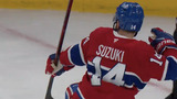 Canadiens’ Suzuki buries quick power play goal after turnover in front