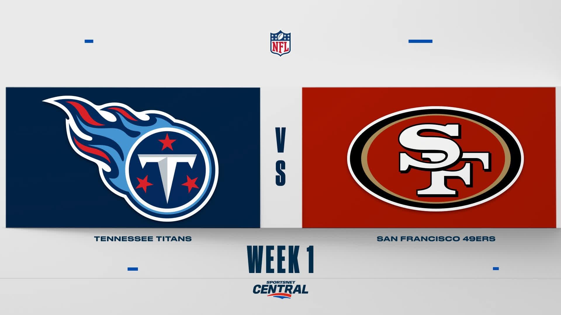 NFL Pre-Season Highlights: Titans 19, 49ers 13
