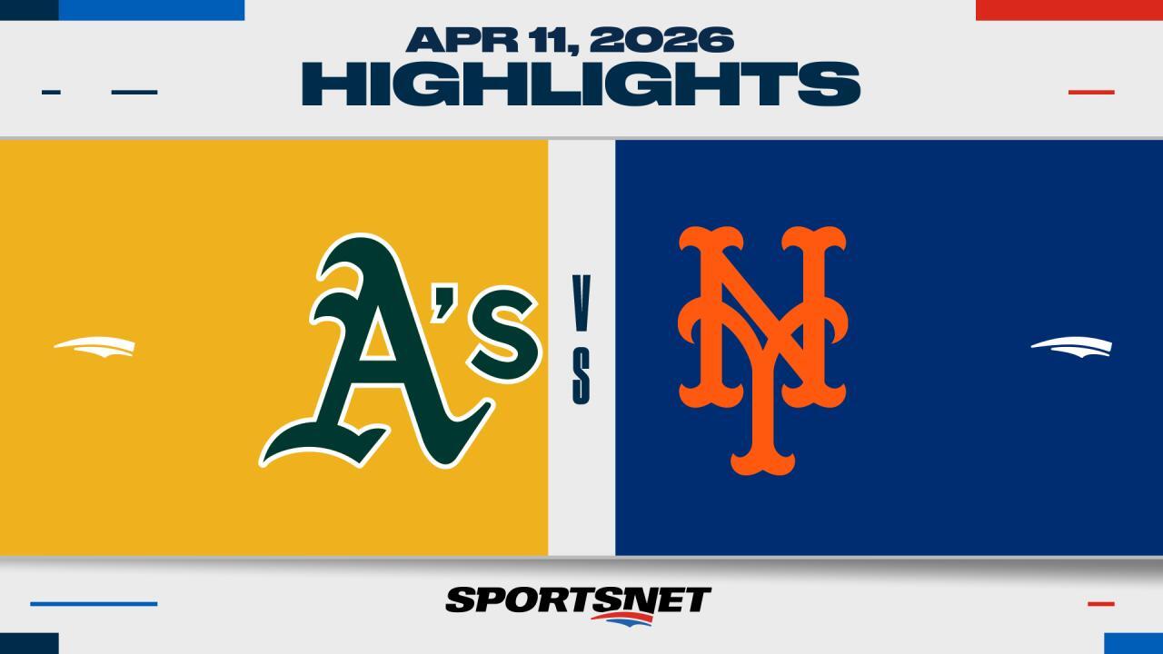 MLB Highlights: Athletics 11, Mets 6
