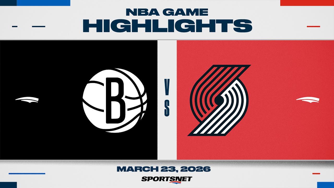 NBA Highlights: Trail Blazers 134, Nets 99