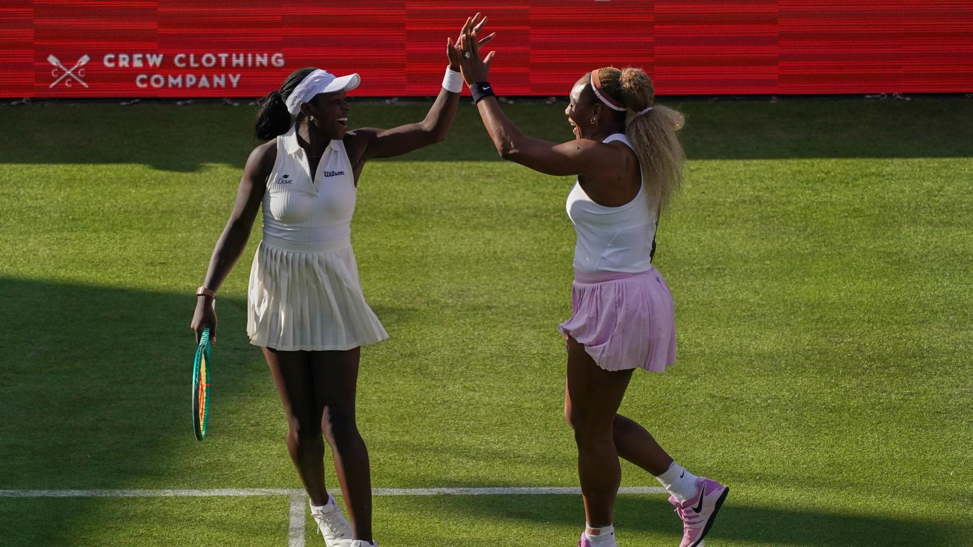 Canada’s Mboko teams up with legend Serena Williams in doubles