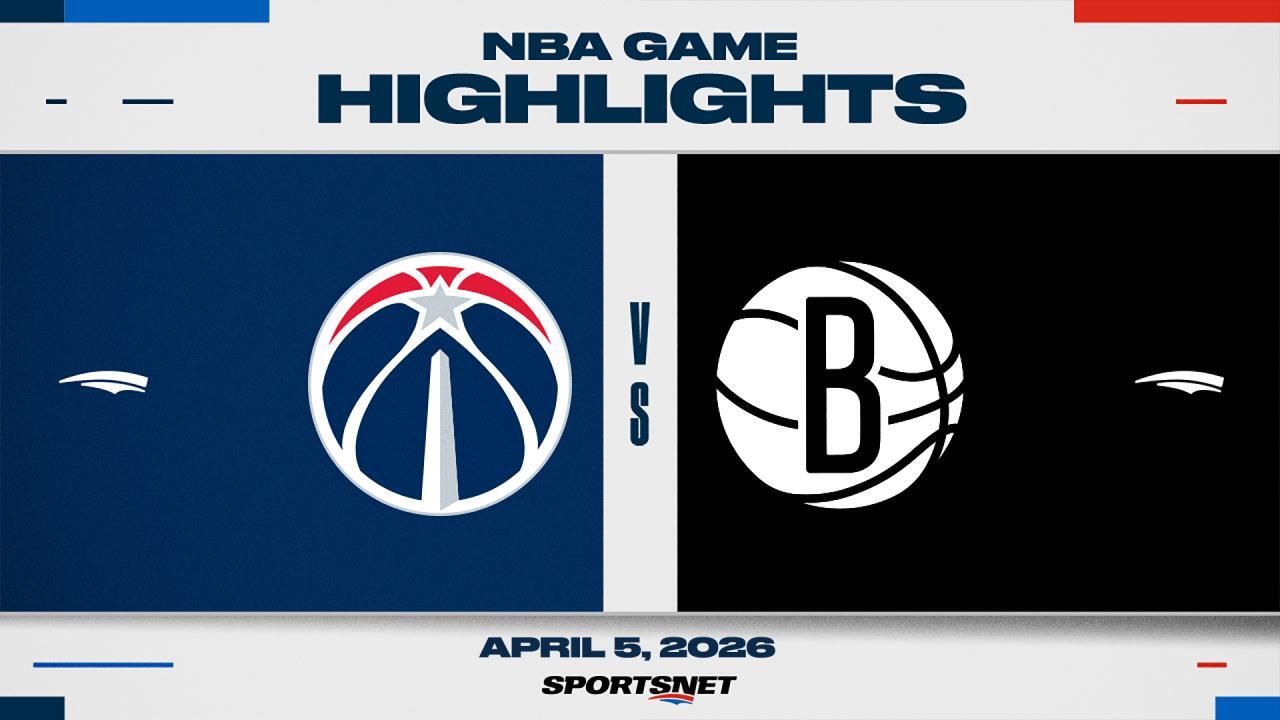 NBA Highlights: Nets 121, Wizards 115