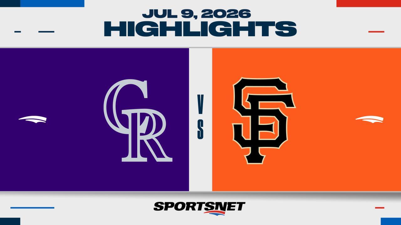 MLB Highlights: Giants 8, Rockies 2
