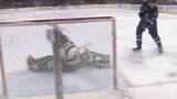 AHL Wild’s Riley Mercer makes insane spinning save in shootout