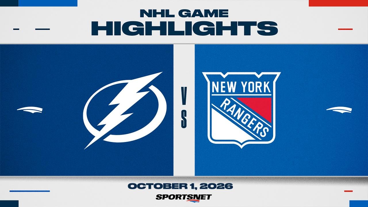 NHL Highlights: Rangers 5, Lightning 1