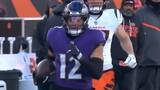 Ravens’ Van Noy intercepts Burrow, hands off to Gilman for 95-yard pick-six