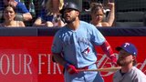 Pinango launches two-run shot in first day back with Blue Jays