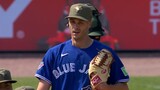 Rogers paints the corner on strikeout to pick up save for Blue Jays