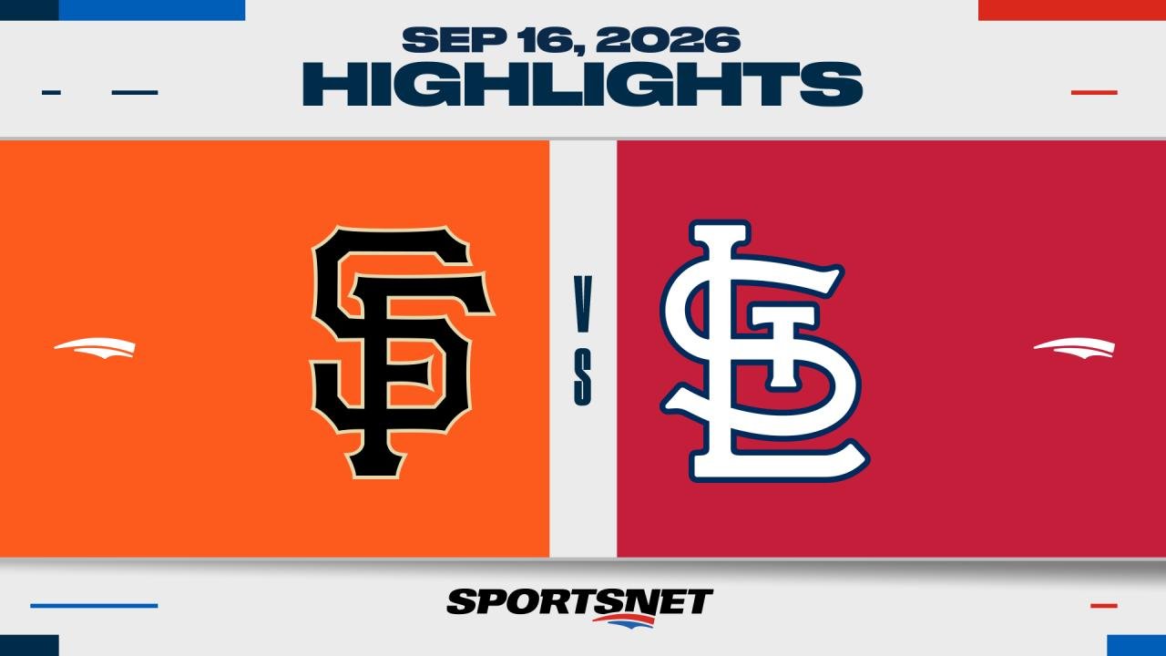 MLB Highlights: Giants 6, Cardinals 5 (10)