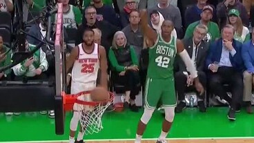 Celtics catch fire from three-point range in season-opening win over