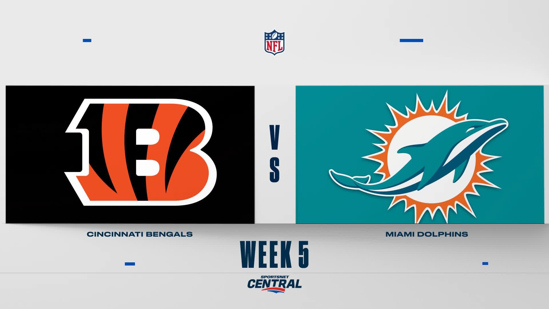 NFL Highlights: Bengals 31, Dolphins 24