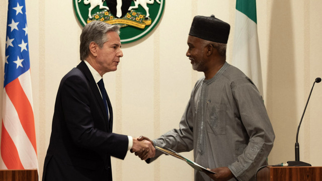 Secretary Antony J. Blinken and Nigerian Foreign Minister Yusuf Maitama  Tuggar at a Joint Press Availability - United States Department of State