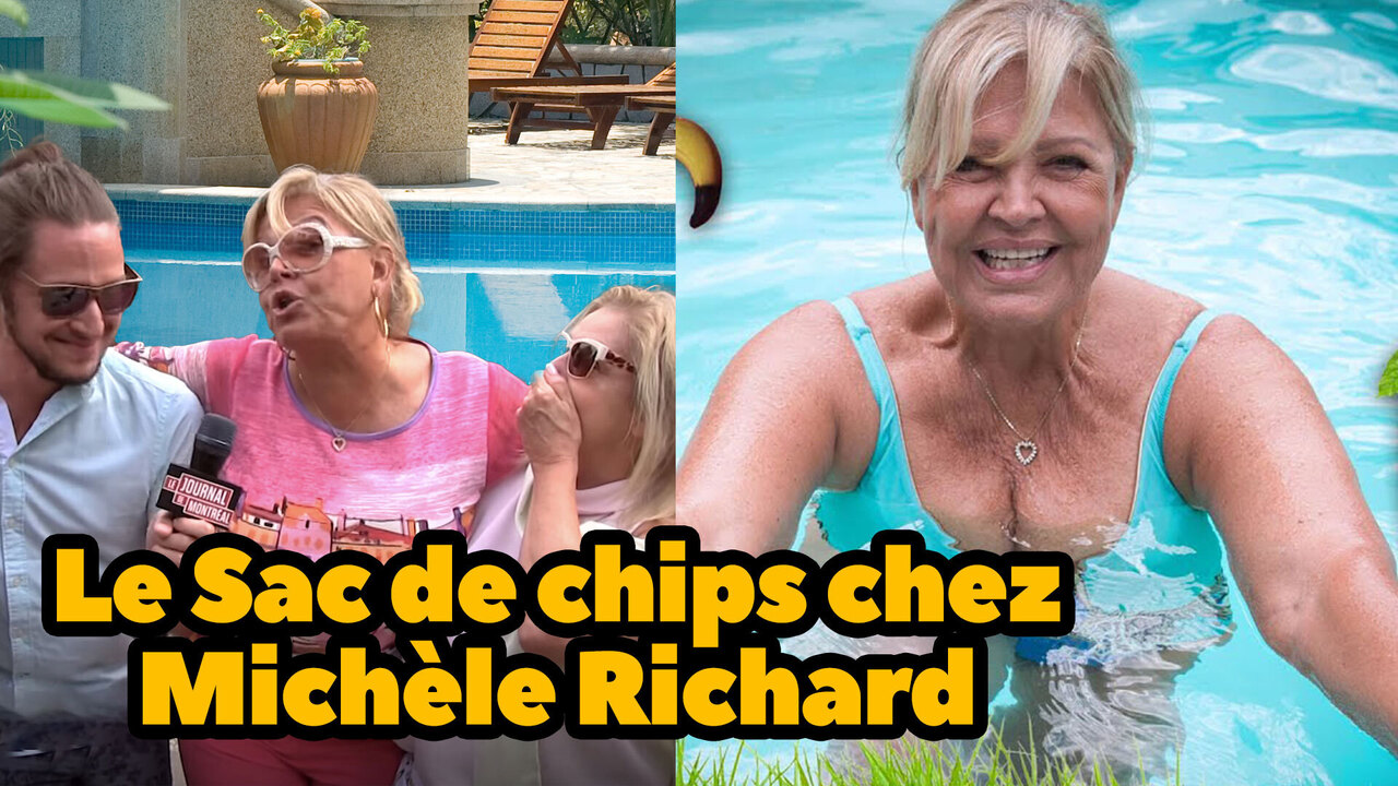 VID O Incursion dans le garden party de Mich le Richard la