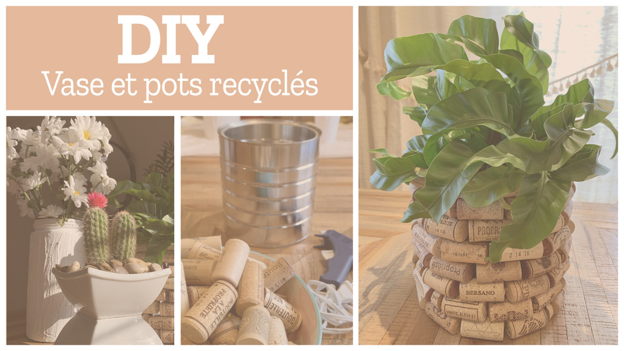 DIY] Comment Décorer un Vase Transparent avec du Sable ? – Pots de Fleurs  and Co