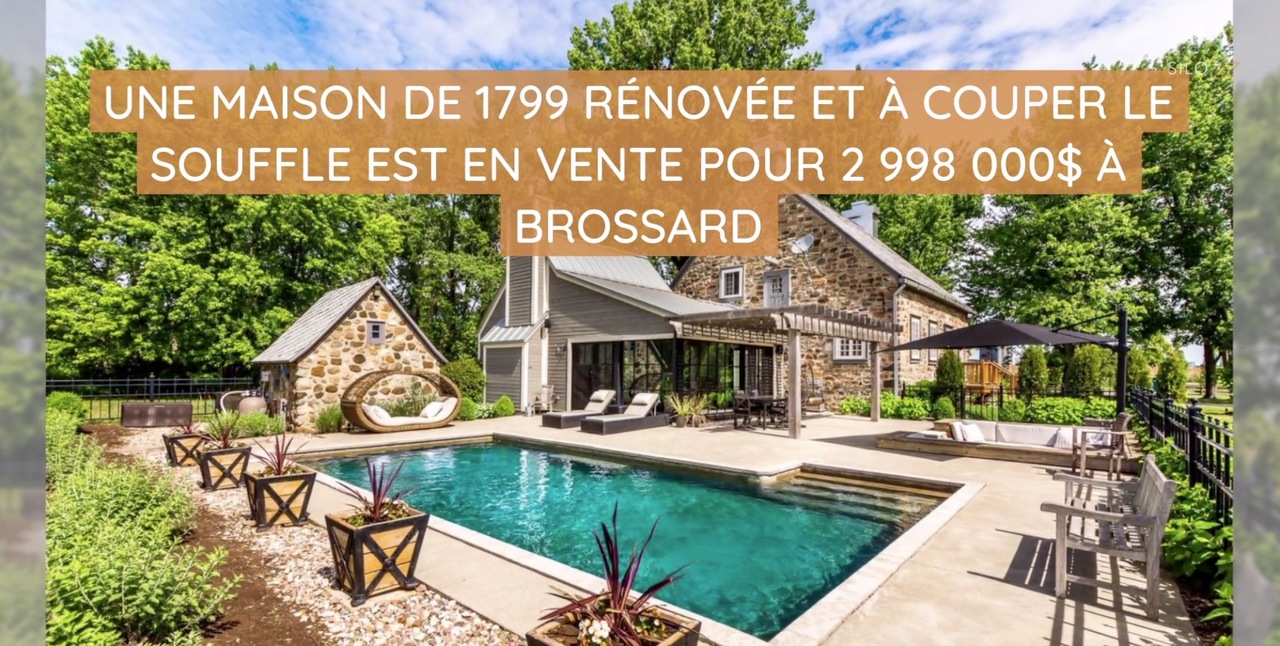 Maison Ancestrale A Vendre Berthier Sur Mer Une magnifique maison de 1706 sur le bord du fleuve à Berthier-sur-Mer est  à vendre pour 1 200 000$ | Silo 57