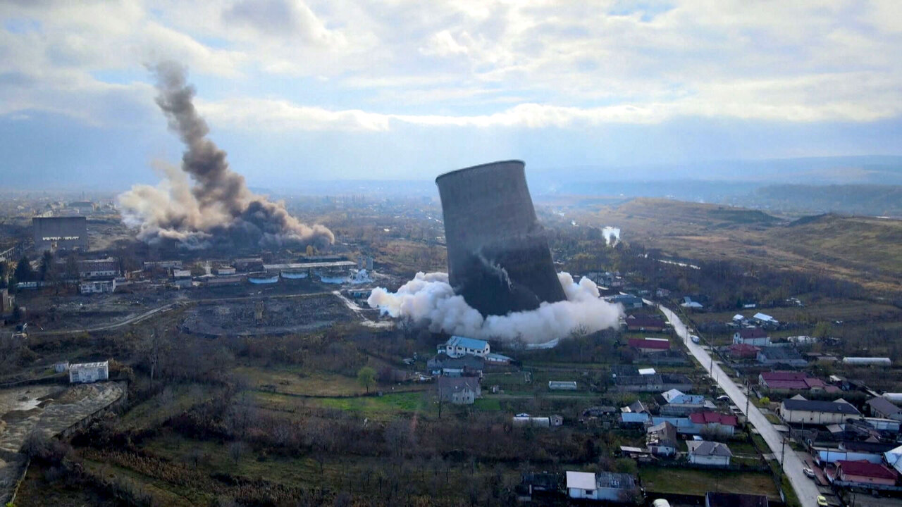 Vieilles Soutes Nucléaires En Europe Centrale De Caché Par Abris