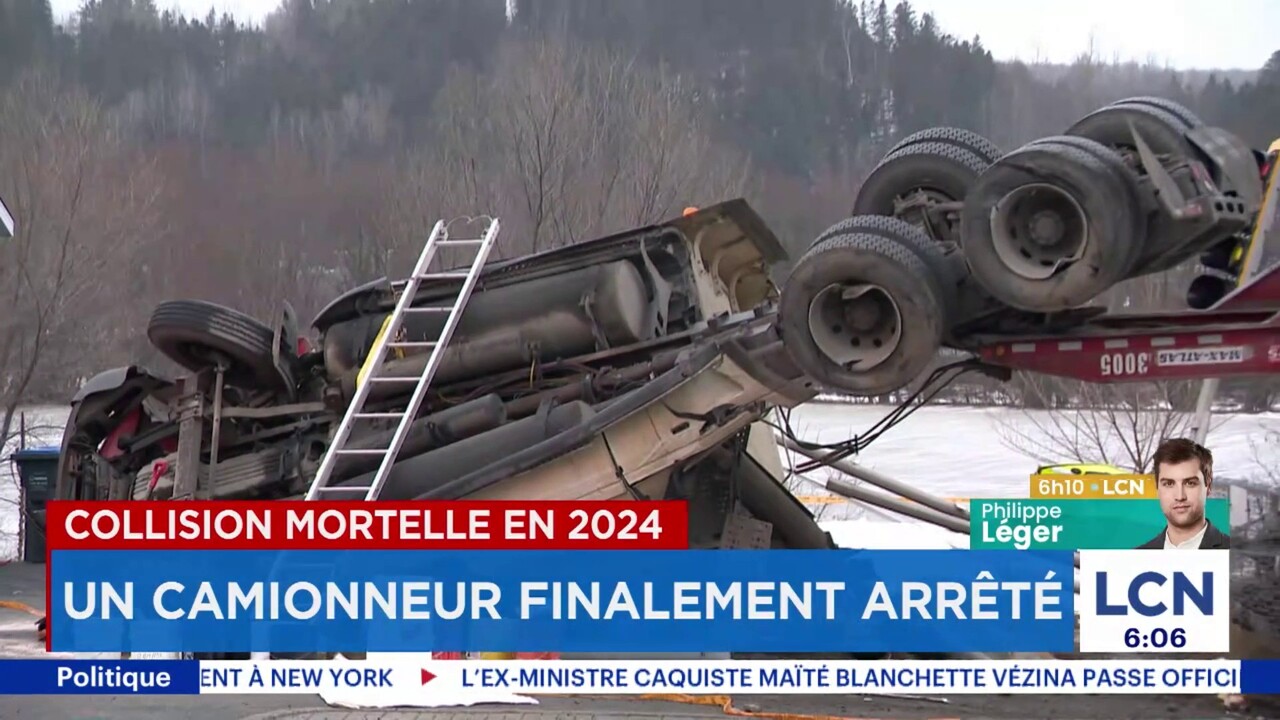 Collision mortelle  Valle-Jonction: le camionneur en cause a finalement  t arrt | JDQ