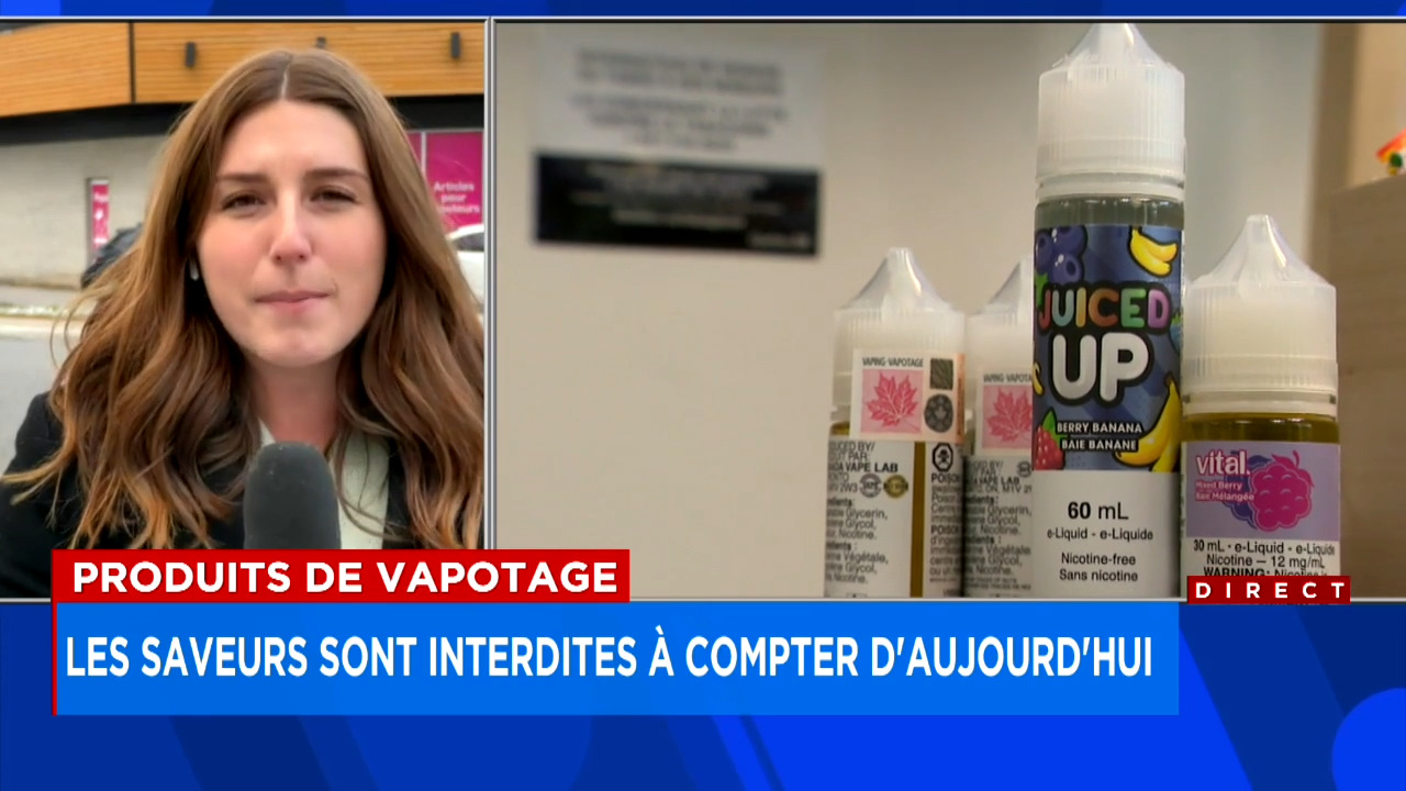 Nouvelle loi visant  interdire la vente de produits contenant des saveurs:  les commerces pour vapoteurs se mtamorphosent en dpanneurs | JDQ