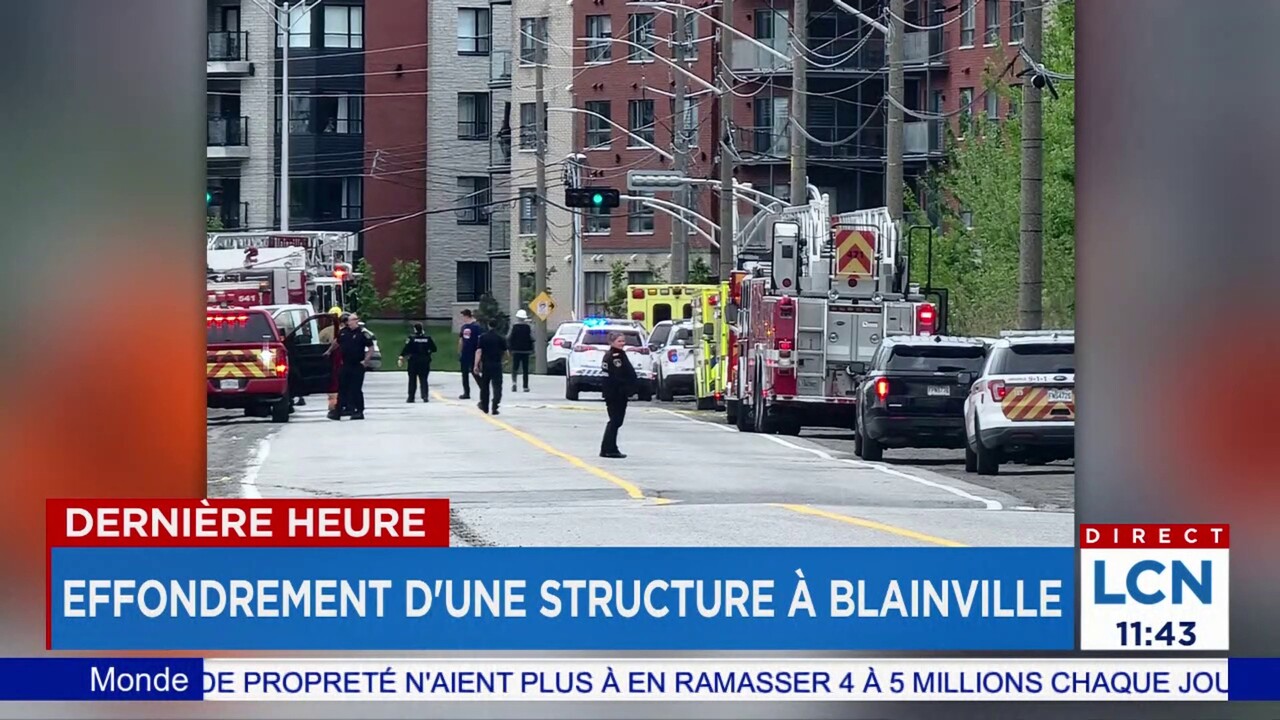 Structure Collapse in Blainville Injures Workers Sparks Major Emergency Response
