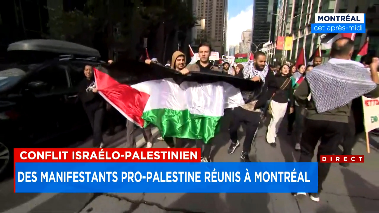 Des politiciens dénoncent une manifestation en soutien au peuple palestinien  | JDQ