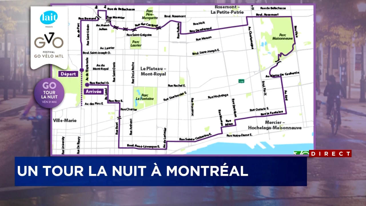 Le Cœur De Montreal Sera A Eviter En Raison Tour De L Ile Tva Nouvelles