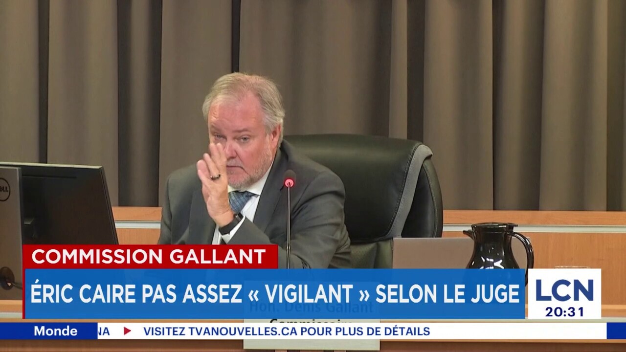 Commission Gallant: Éric Caire pas assez vigilant seon le juge