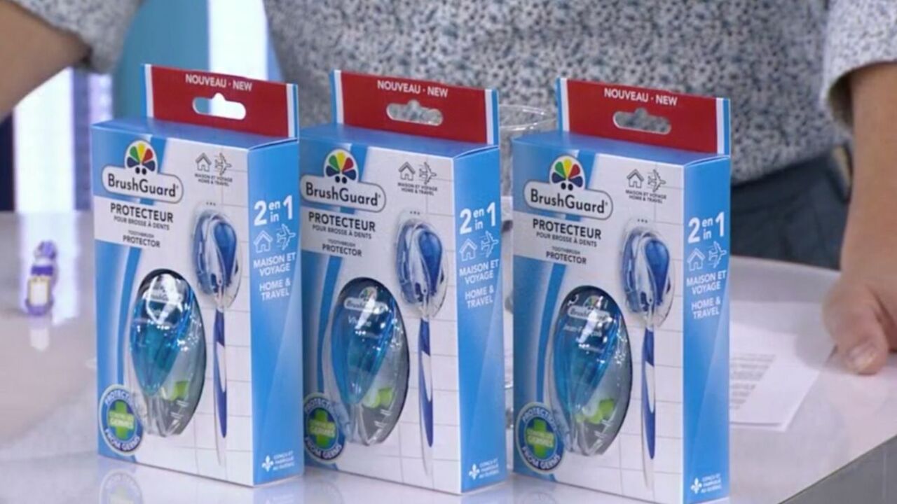 C'est bon à savoir: protéger sa brosse à dents contre les germes avec Brush  Guard