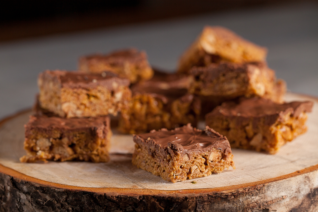 Barre Croustillante Au Chocolat Et Aux Noisettes Signe M