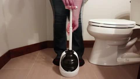 Red/Black Toilet Plunger, 18